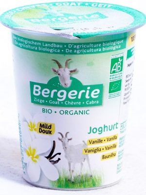 Kozi Jogurt o Smaku Waniliowym Bio 125 g - Bergerie
