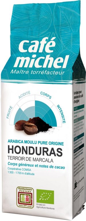 Kawa Mielona Arabica Honduras Fair Trade Bio 250 g - Cafe Michel