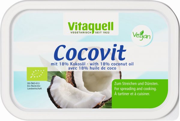 Margaryna Kokosowa Cocovit Bio 250 g - Vitaquell