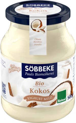 Jogurt Kokosowy 7,5% Bio 500 g (Słoik) - Sobbeke