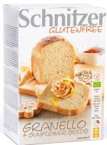 Chleb Kukurydziany z Ziarnami Słonecznika Bio 500 g - Schnitzer