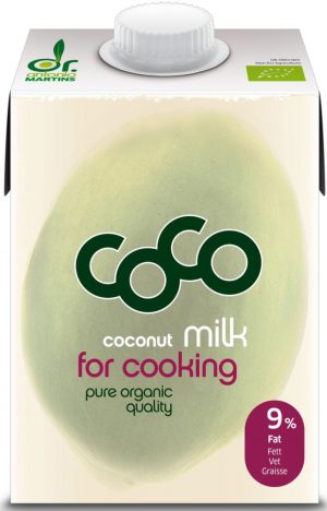 Mleczko Kokosowe Do Gotowania Bio 500 Ml - Coco (Dr Martins)