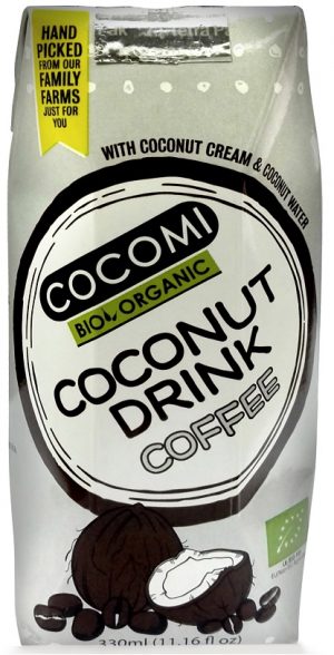 Napój Kokosowy o Smaku Kawowym Bio 330 Ml - Cocomi