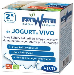 Zakwaska Do Jogurtu 0,50 Kg (2 Fiolki) - Vivo