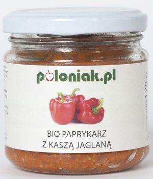 Paprykarz z Kaszą Jaglaną Bio 170 g - Poloniak