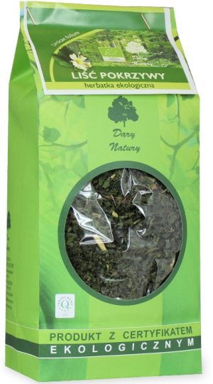 Herbatka Liść Pokrzywy Bio 100 g - Dary Natury