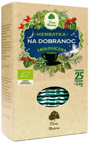Herbatka Na Dobranoc Bio (25 x 2 G) - Dary Natury