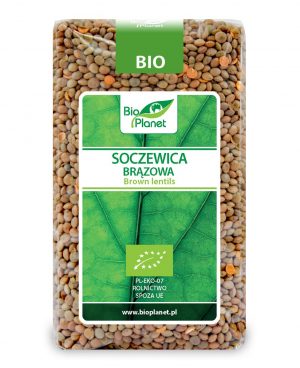 Soczewica Brązowa Bio 500 g - Bio Planet