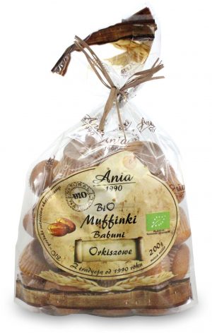 Muffinki Babuni Orkiszowe Bio 200 g - Bio Ania