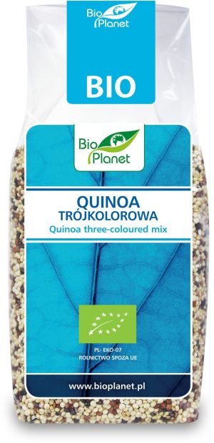 Quinoa Trójkolorowa Bio 250 g - Bio Planet