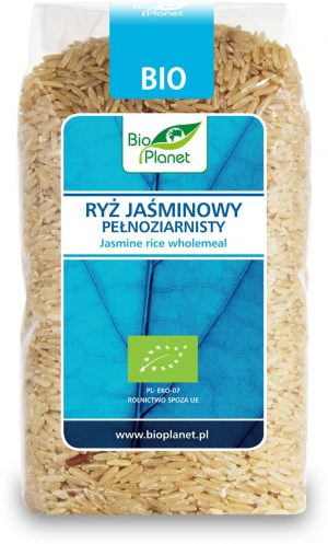 Ryż Jaśminowy Pełnoziarnisty Bio 500 g - Bio Planet