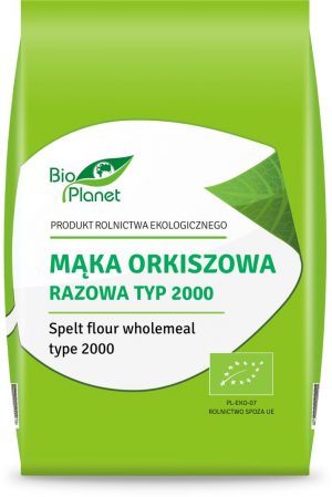 Mąka Orkiszowa Razowa Typ 2000 Bio 500 g - Bio Planet