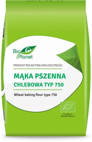 Mąka Pszenna Chlebowa Typ 750 1 Kg - Bio Planet