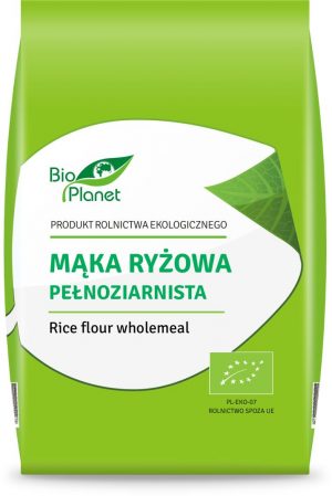Mąka Ryżowa Pełnoziarnista Bio 500 g - Bio Planet