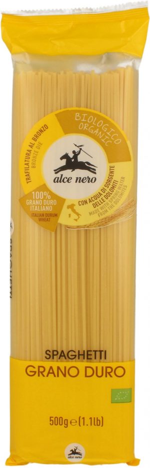 Makaron (Semolinowy) Spaghetti Bio 500 g - Alce Nero