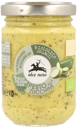 Pesto z Cukini Bio 130 g - Alce Nero