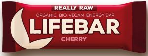 Baton z Suszonymi Wiśniami Raw Bio 47 g - Lifefood