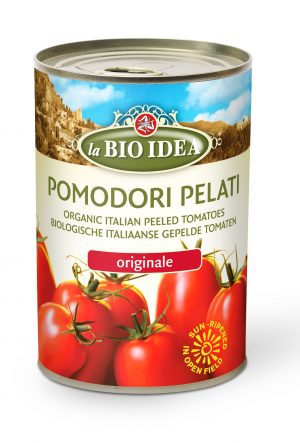Pomidory Pelati Bez Skóry w Puszce Bio 400 g - La Bio Idea