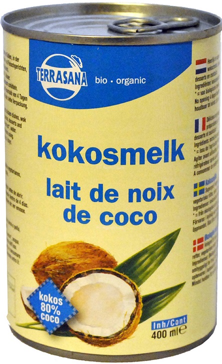 Mleczko Kokosowe (22% Tłuszczu) Bio 400 Ml - Terrasana