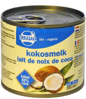 Mleczko Kokosowe (22% Tłuszczu) Bio 200 Ml - Terrasana