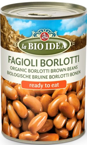 Fasolka Borlotti (Puszka) Bio 400 g - La Bio Idea