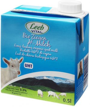 Kozie Mleko Uht (Min. 3 % Tłuszczu) Bio 750 Ml - Leeb Vital
