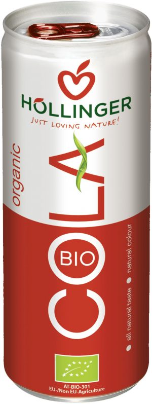Napój Cola Bio 250 Ml (Puszka) - Hollinger