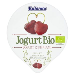 Jogurt Wiśnia Bio 140 g - Bakoma