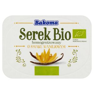 Serek Wanilia Bio 140 g - Bakoma