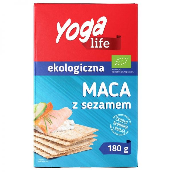 N- Pieczywo Maca z Sezamem 180g Bio Yoga Life(Nva)