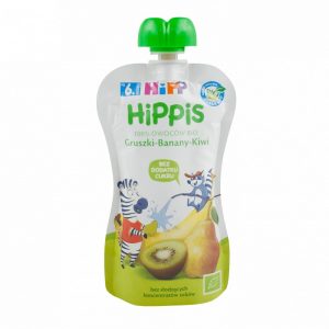 Hipp Mus Gruszki-Banany-Kiwi Bio - Po 6 Miesiącu