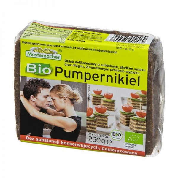 Chleb Pumpernikiel Bio 250 g - Benus