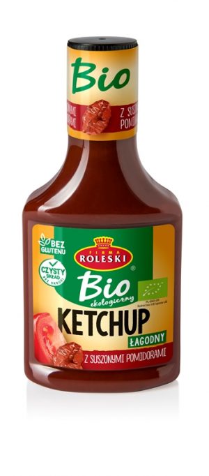 Ketchup z Suszonymi Pomidorami Bio 340 g - Roleski