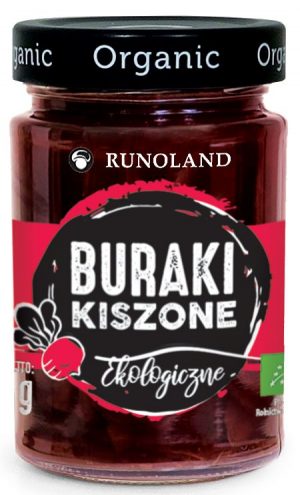 Buraki Kiszone Plastry Bio 300 g (150 G) - Runoland
