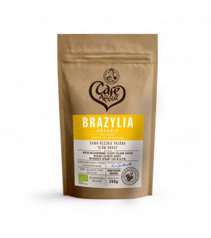 Kawa Palona Mielona Brazylia Organic 250 g - Cafe Mon Amour