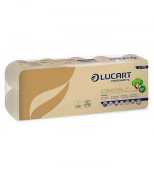 Papier Toaletowy Econatural 10, 100% Celuloza, 10 Rolek, Lucart Professional