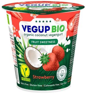 Produkt Kokosowy Truskawkowy Bezglutenowy Bio 140 g - Vegup Bio