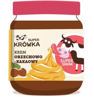 Krem Orzechowo-Kakaowy Bio 190 g - Super Fudgio