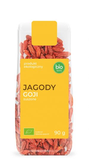 Jagody Goji Suszone Bio 90 g - Bio Family