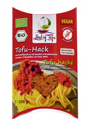Produkt Wegański a La Mięso Mielone Do Spaghetti Bezglutenowy Bio 200 g - Lord Of Tofu