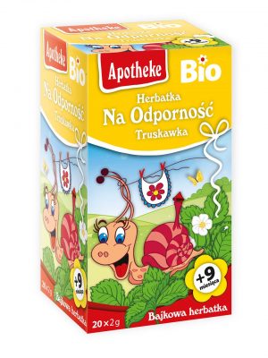 Herbatka Dla Dzieci - Na Odporność Truskawka Bio (20 x 2 G) 40 g - Apotheke