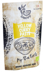 Pasta Żółte Curry Bezglutenowa Bio 50 g (Saszetka) - Onoff Spices