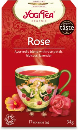 Herbatka Tao Rose Bio (17 x 2 G) - Yogi Tea