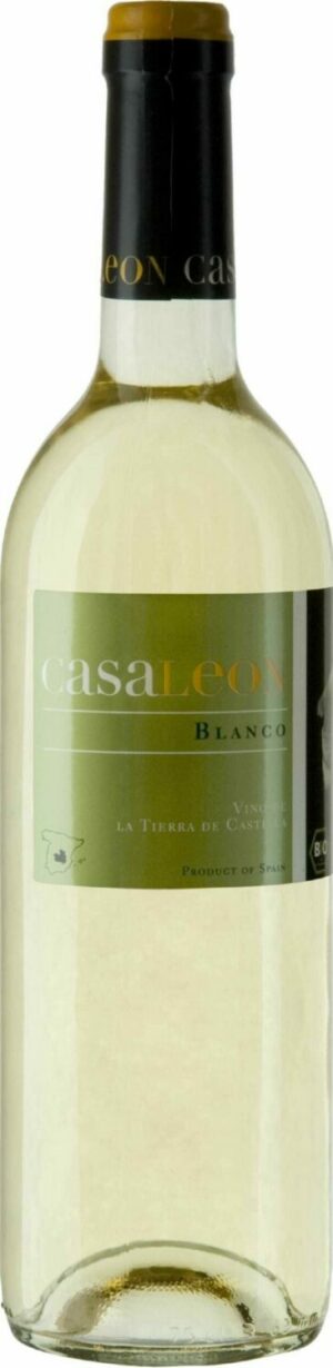 Wino Casa Leon Białe Półsłodkie Bio 0,75 l (Hiszpania)