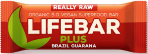 Baton z Orzechami Brazylijskimi i Guaraną Raw Bio 47 g - Lifefood