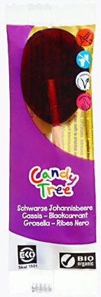 Lizaki o Smaku Porzeczkowym Bio 13 g - Candy Tree