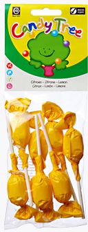 Lizaki Okrągłe o Smaku Cytrynowym Bio (7 x 10 G) - Candy Tree